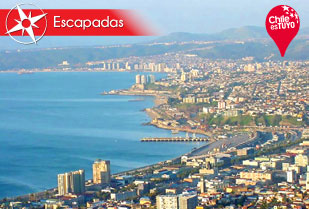 Hostal Victoria Valparaíso con un 40% de descuento.