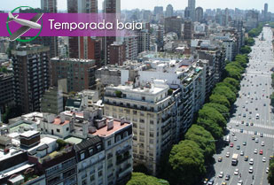 Temporada baja en Buenos Aires