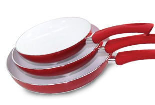 Pack de 3 Sartenes Ceramica