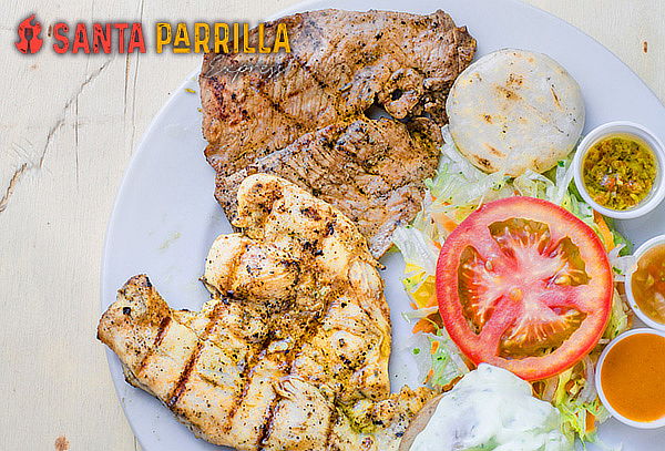 Plato Fuerte a la Parrila + Bebidas en Viva Envigado 