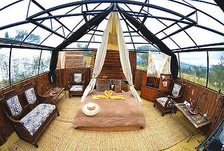 El Cielo al Descubierto en Glamping de CRISTAL 
