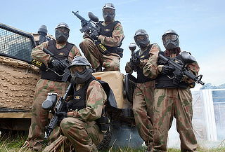Juego de Paintball para 10 Personas 500 Bolas Fontibon