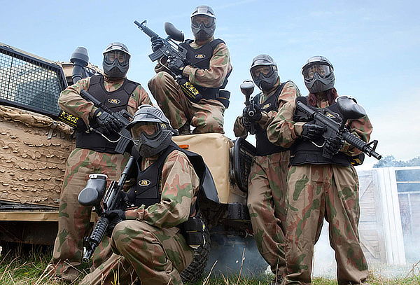 Juego de Paintball para 10 Personas 500 Bolas Fontibon