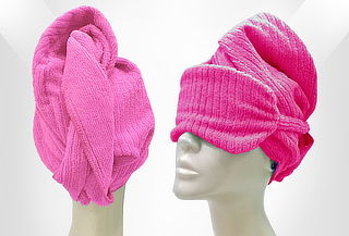 Turbante para Secar el Cabello + Antifaz para Ojos