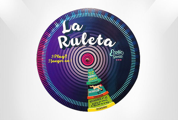 Juego de Mesa La Ruleta, 3 Juegos en 1 