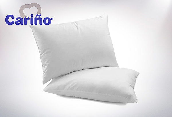 Set de 2 Almohadas en Fibra Siliconada 45x65 + 2 Fundas 