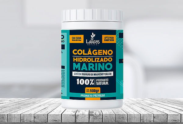 Colágeno Hidrolizado Marino Multipropósito x 500gm 