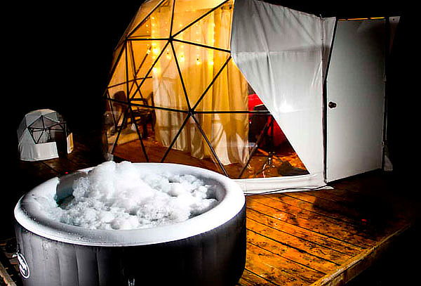 Noche de Glamping para 2 + Desayuno  en Guayabal de Siquima