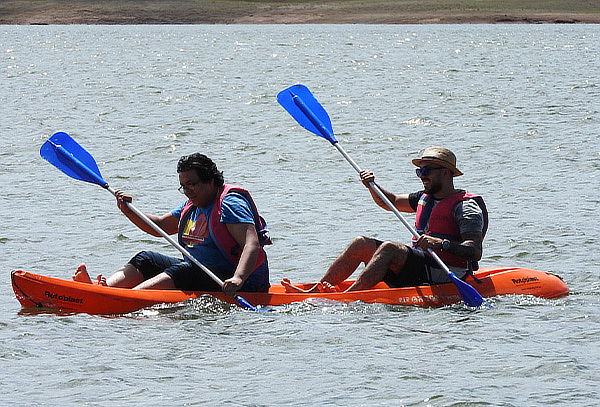 1 Hora de Kayak para 2 Personas en la Represa del Sisga	