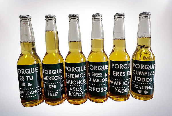 Detalle Personalizado: Six Pack de Cervezas 