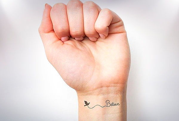 Flash Tattoo Personalizado: Caligrafía ó Figura 