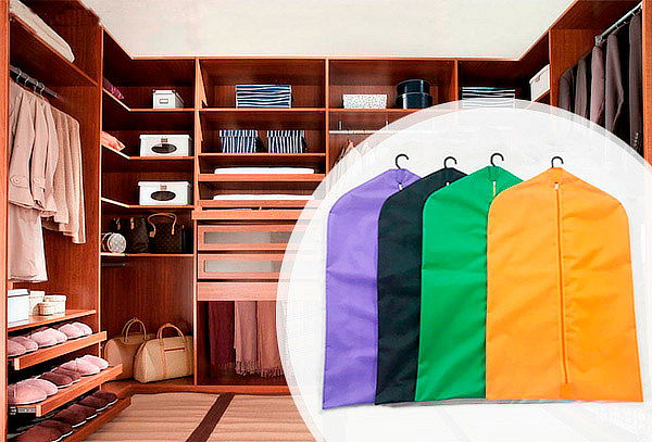 4 Forros Protectores Para Trajes y Ropa