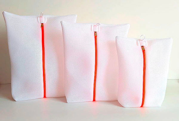 3 Bolsas Finas para Lavar Ropa Delicada en Lavadora
