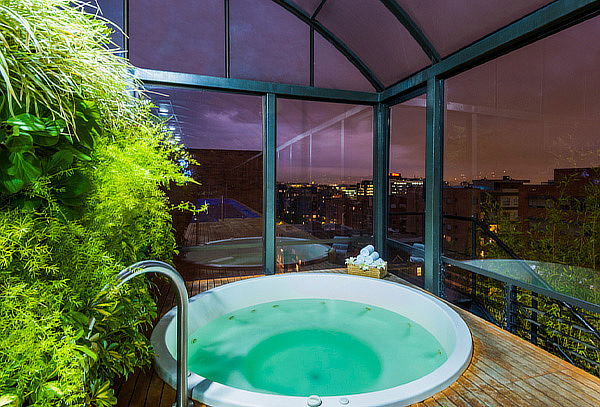 Cosmos Executive: Plan Romántico + Cena + Jacuzzi  