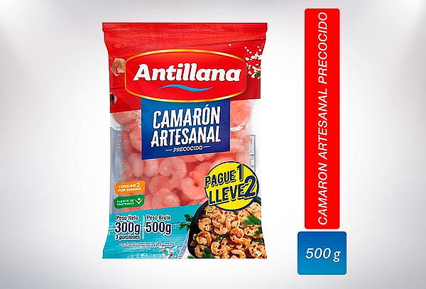 2x1 Camarón Artesanal 500gr + Domicilio 