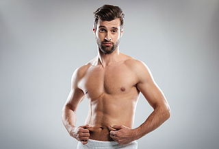 90 Sesiones Reducción y Tonificación Abdomen para Hombres 