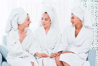 Spa para 3 Amigas con Jacuzzi y Sauna en Galerías