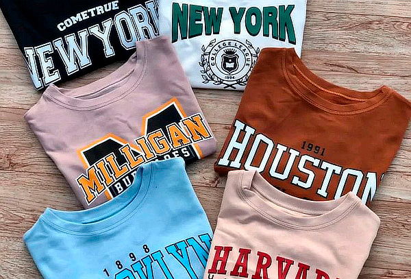 Camiseta Unisex Estampación en DTF a Elección 