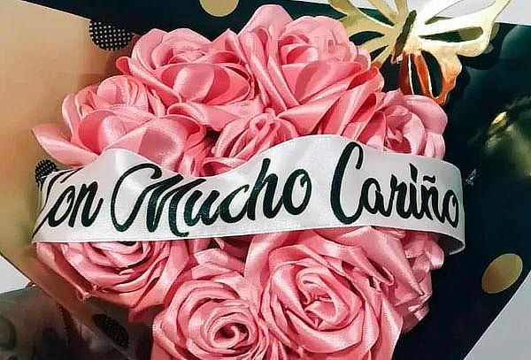 Ramo de Flores Eternas por 9, 15 ó 30 Rosas Artesanales 