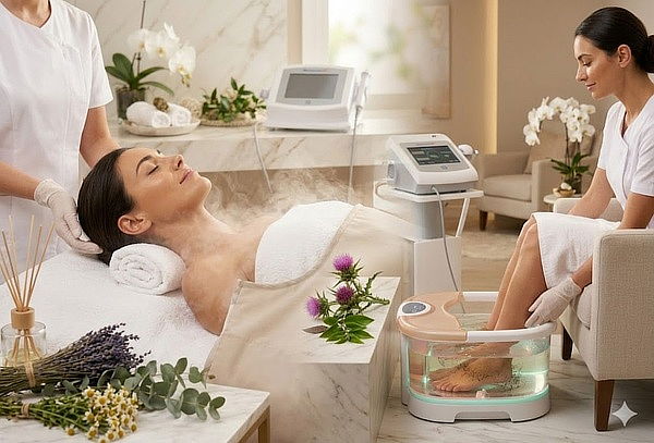 Detox Cuerpo Completo + Sauna herbal Detox + Detox Iónico
