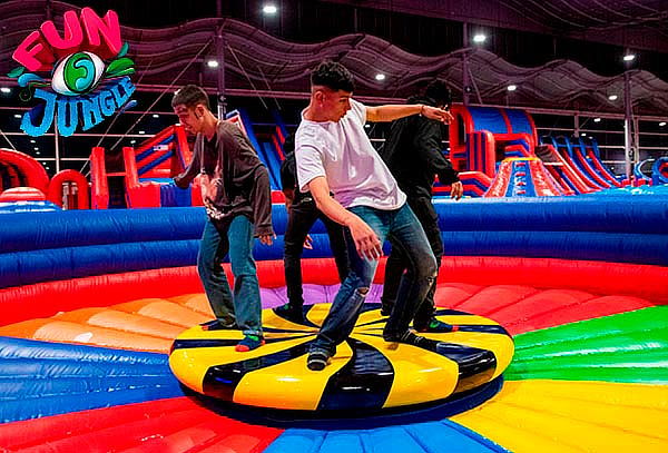 90 o 120 Minutos de Diversión Inflata Park Indoor FUN JUNGLE