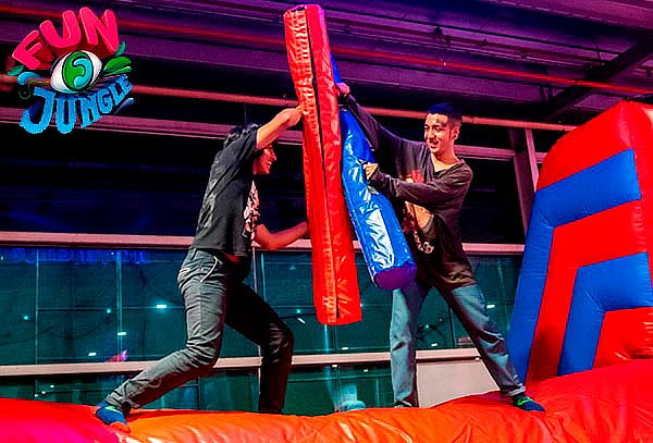 90 o 120 Minutos de Diversión Inflata Park Indoor FUN JUNGLE