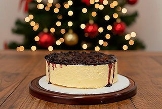 Cheesecake Familiar para 8 a 10 Personas Sabor a Elección: