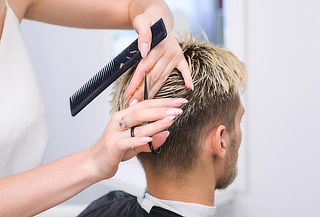 Corte Sencillo Caballero + Rayitos