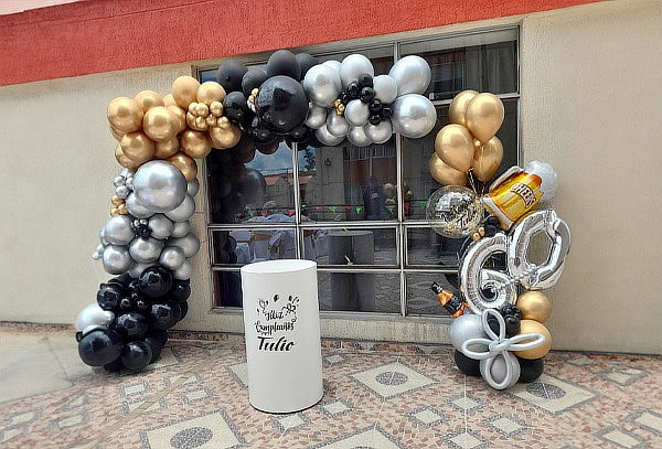 Decoración con Arco de Globos para toda Ocasión 