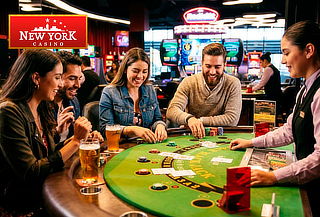 Paga $24.990 y Juega $50.000 + 2 Cervezas en Casino New York