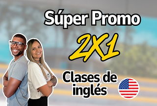 Inglés 2X1 Clases Virtuales 100% en Vivo 