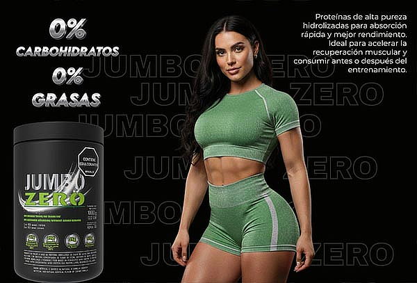 Proteína Deportiva Jumbo Zero de 2 Libras