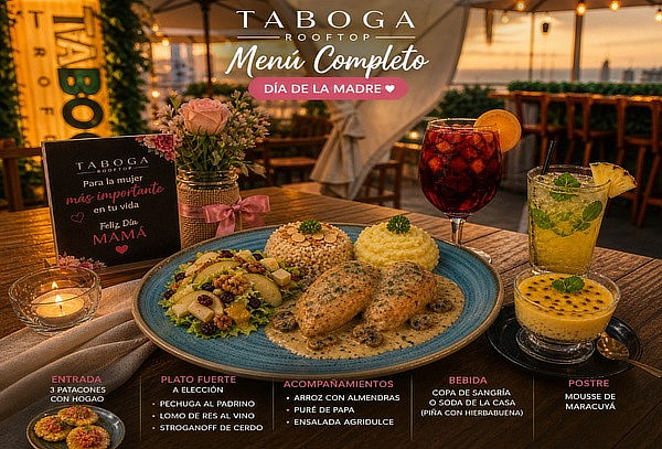 Día de la Madre Almuerzo para 1, Menú especial