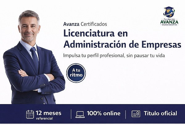 -60% en Licenciatura Oficial en Administración de Empresas 