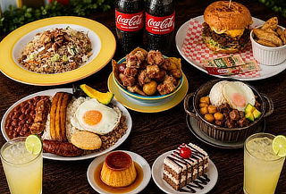 Menú para 4: Entrada + 2 Platos Fuertes + 2 Hamburguesas