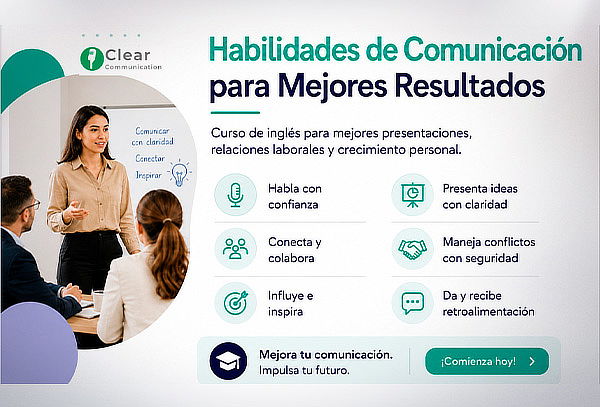 6, 12 o 24 Meses Acceso Curso de Comunicación Clara