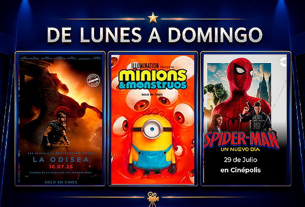 CINÉPOLIS 1 Entrada 2D ¡Lunes a Domingo! 