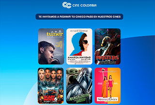 ¡Entrada 2D en Cine Colombia ¡Lunes a Domingo!