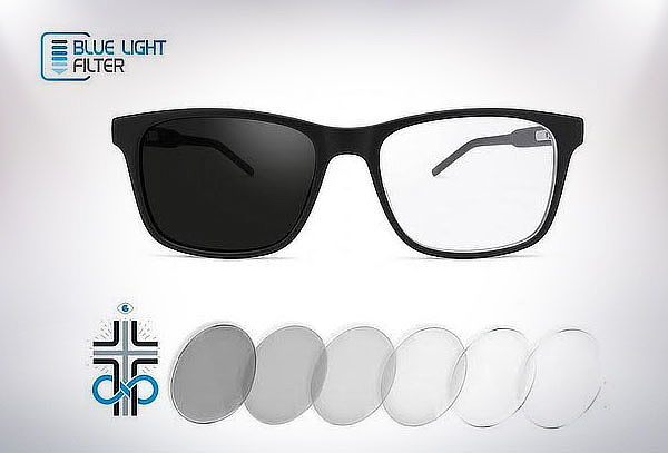 Gafas + Lente Inteligente Anti-Blue Formula Máximo+/-3.0