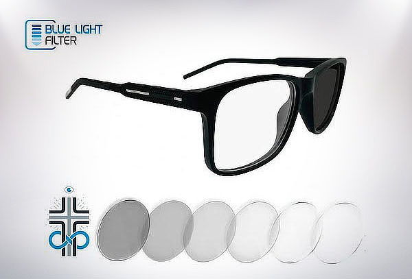 Gafas + Lente Inteligente Anti-Blue Formula Máximo+/-3.0