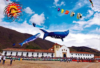 Festival del Viento y las Cometas Villa de Leyva  Agosto 