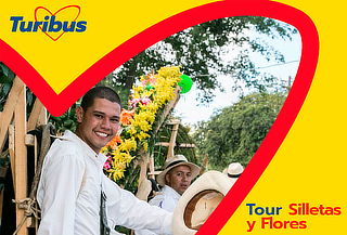 Tour Silletas y Flores: Trasporte + Almuerzo + Refrigerio