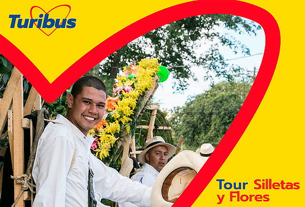 Tour Silletas y Flores: Trasporte + Almuerzo + Refrigerio
