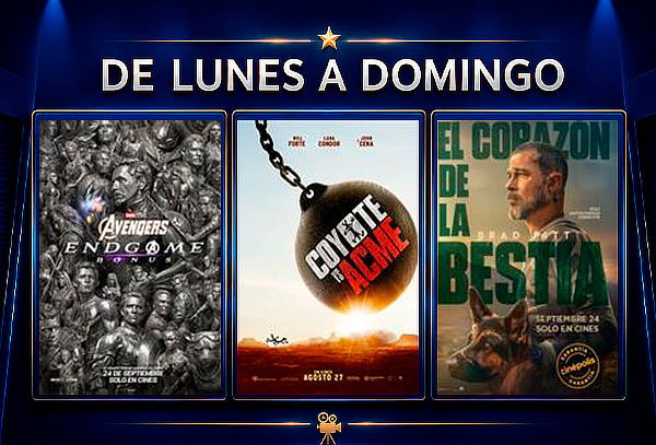 CINÉPOLIS 1 Entrada 2D ¡Lunes a Domingo! 