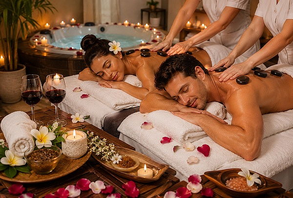 Spa para Dos + Jacuzzi + Masaje Relajante