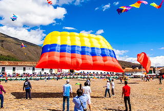 Festival de Cometas en Villa de Leyva + Finca Beraca