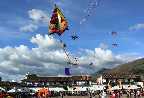 Festival del Viento y las Cometas Villa de Leyva  Agosto 