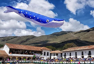 Festival del Viento y las Cometas Villa de Leyva  Agosto 