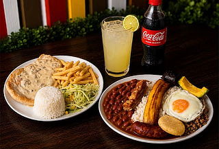Menú para 2 con Plato Fuerte y Bebida