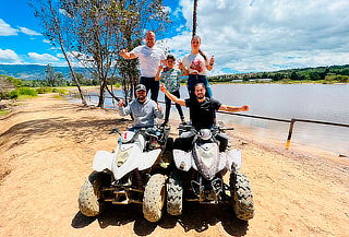 Para 2 Cuatrimoto por Desierto en Villa de Leyva